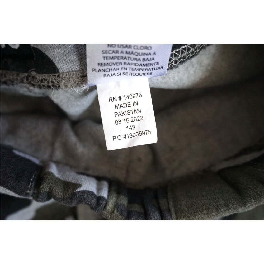 Lee Camouflage Fleece Tapered Sweats - Size L (14/16) - Picture 3 of 4